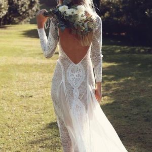 Lace Boho Maxi Dress